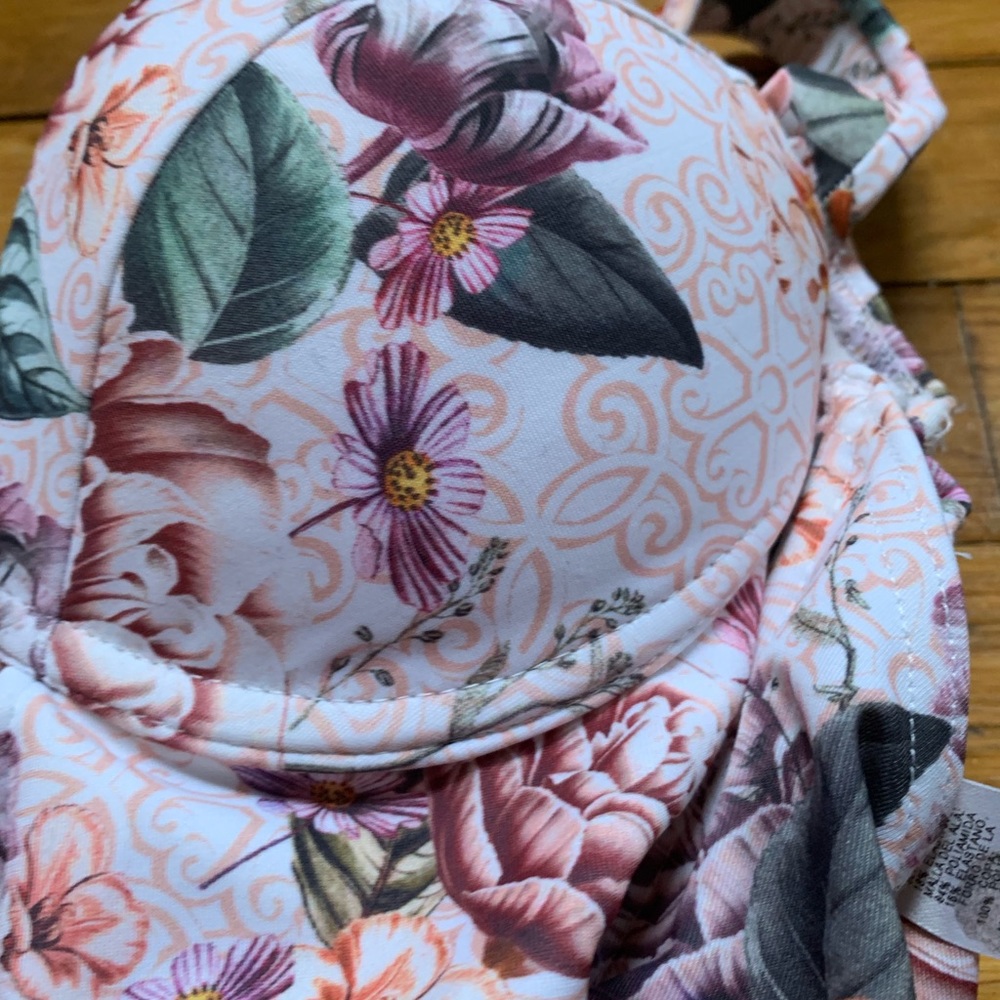 ASOS SWIM TOP - FLORAL - Picture 4 of 4